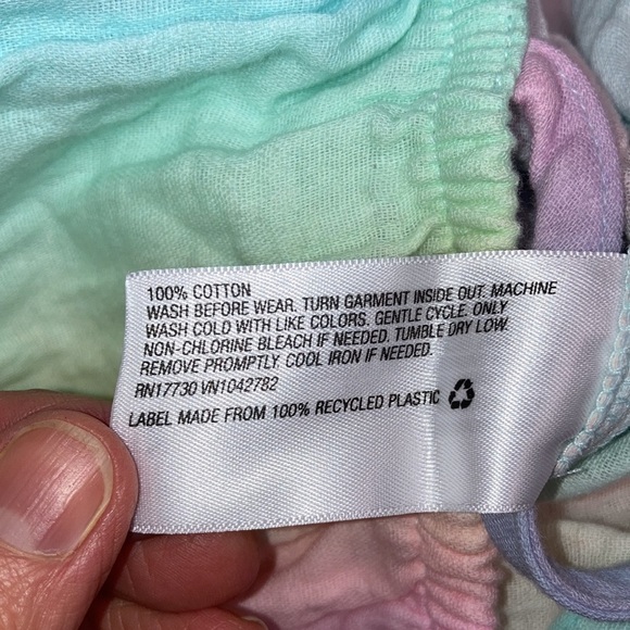 NWT take pride pastel rainbow summer romper 100% cotton - Picture 9 of 10